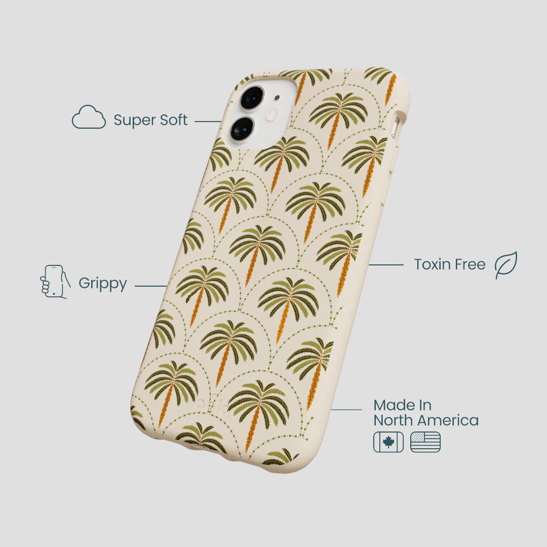 Seashell Palm Reverie iPhone 11 Case - Image 4