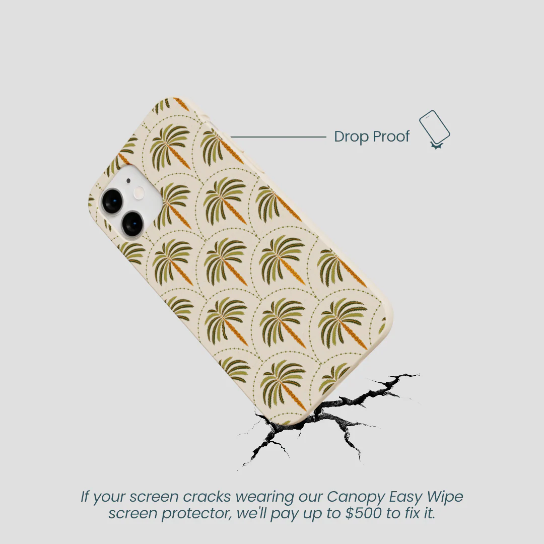 Seashell Palm Reverie iPhone 12 Mini Case - Image 5
