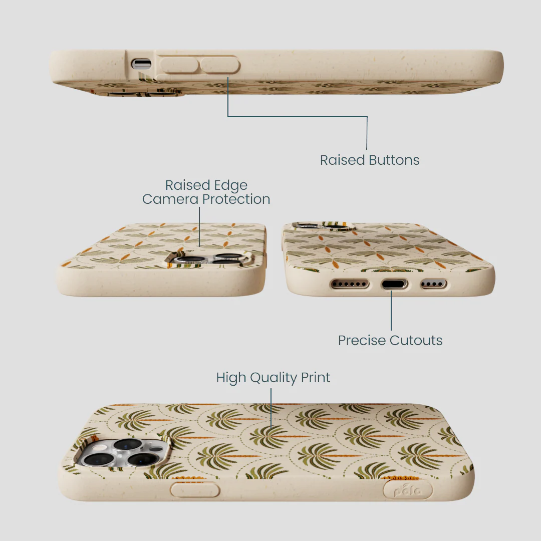 Seashell Palm Reverie iPhone 12 Pro Max Case - Image 3