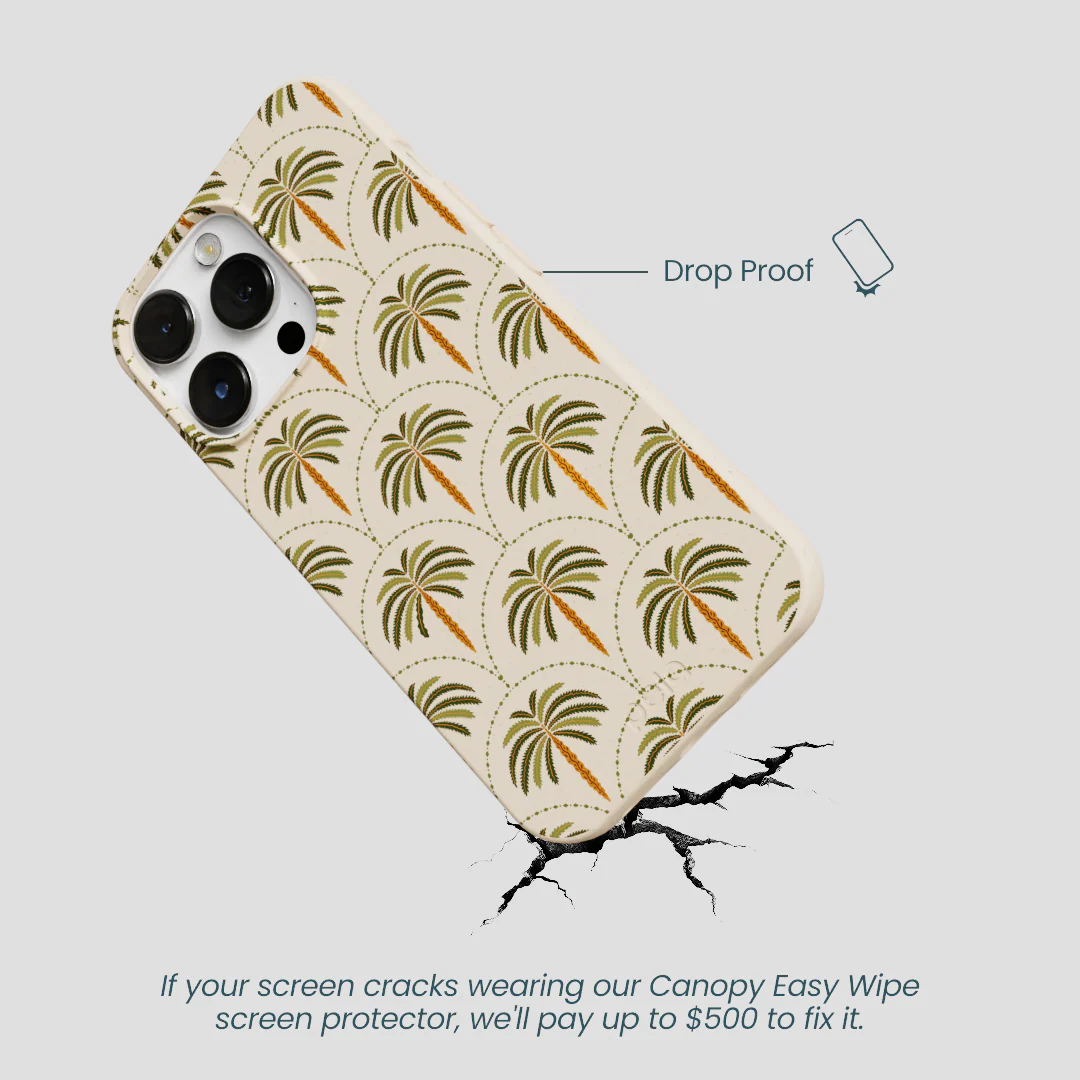 Seashell Palm Reverie iPhone 13 Pro Max Case - Image 5