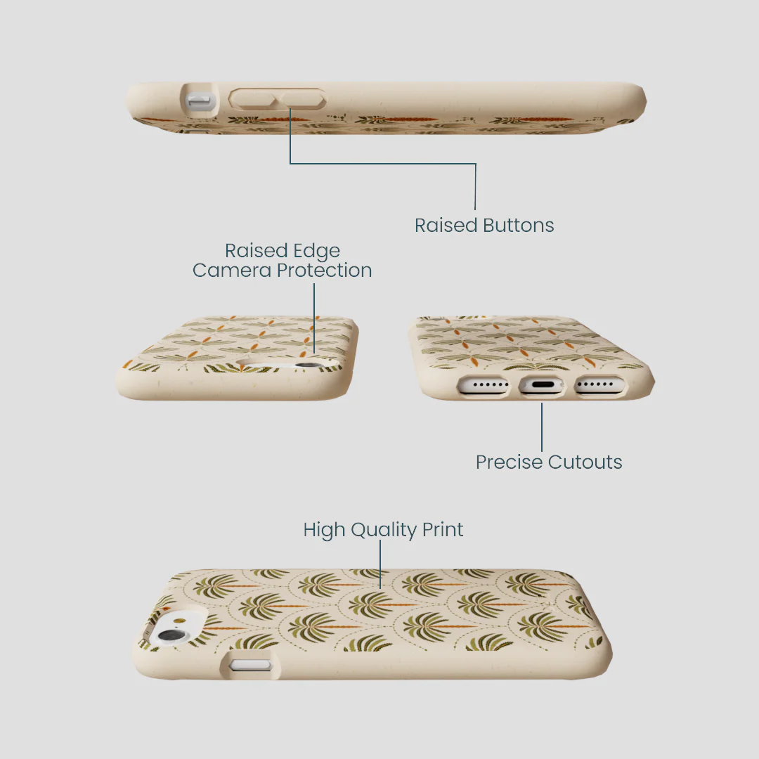 Seashell Palm Reverie iPhone 6/6s/7/8/SE Case - Image 3