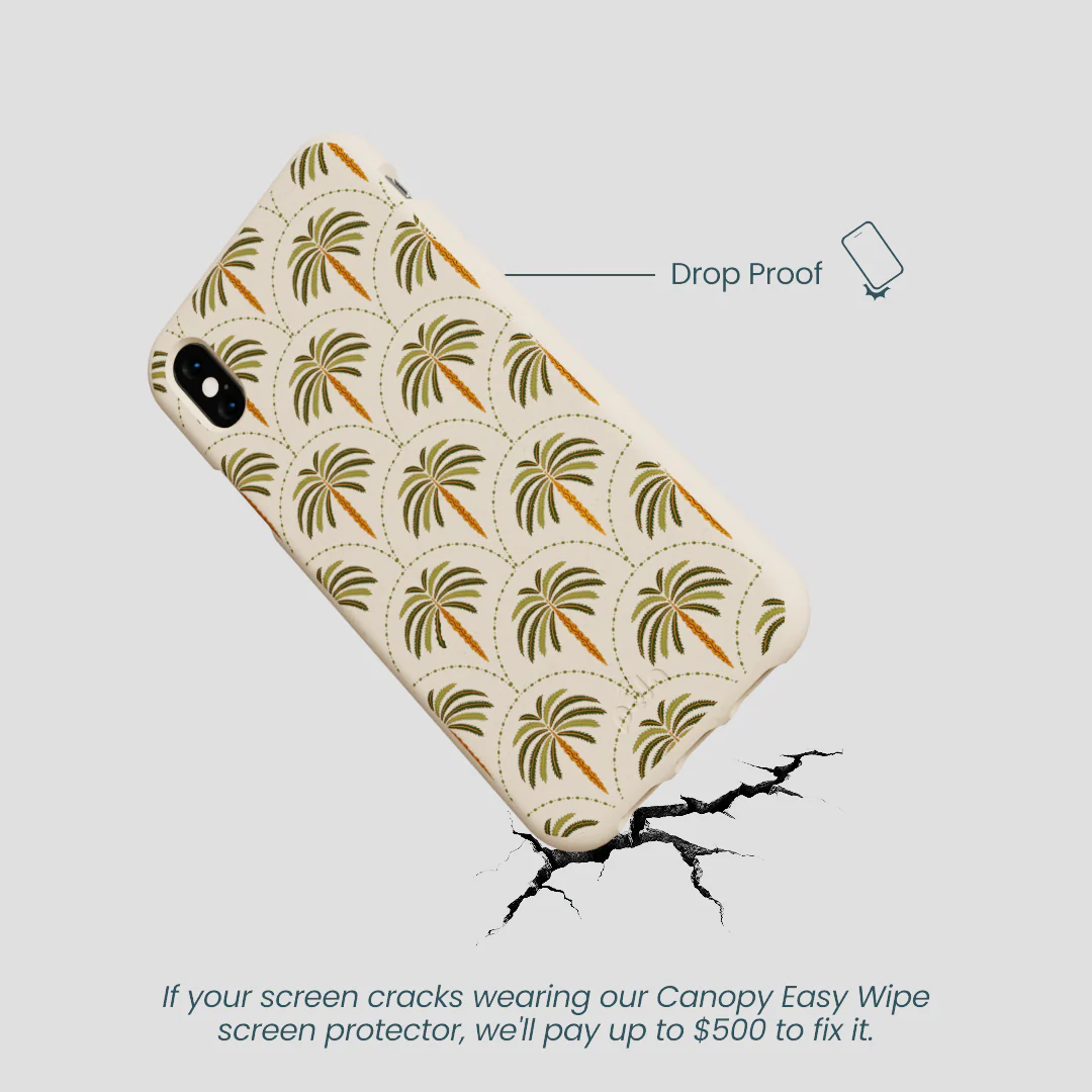 Seashell Palm Reverie iPhone XR Case - Image 5