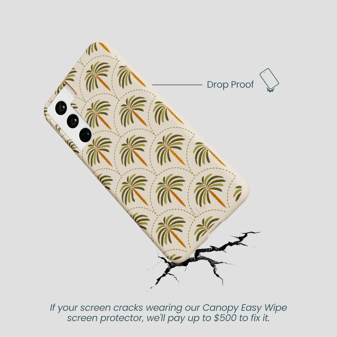 Seashell Palm Reverie Samsung Galaxy S21 Case - Image 5