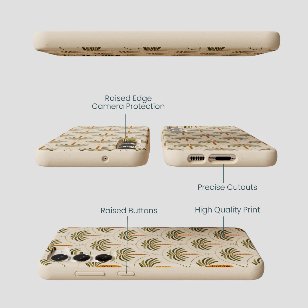 Seashell Palm Reverie Samsung Galaxy S23+(Plus) Case - Image 3