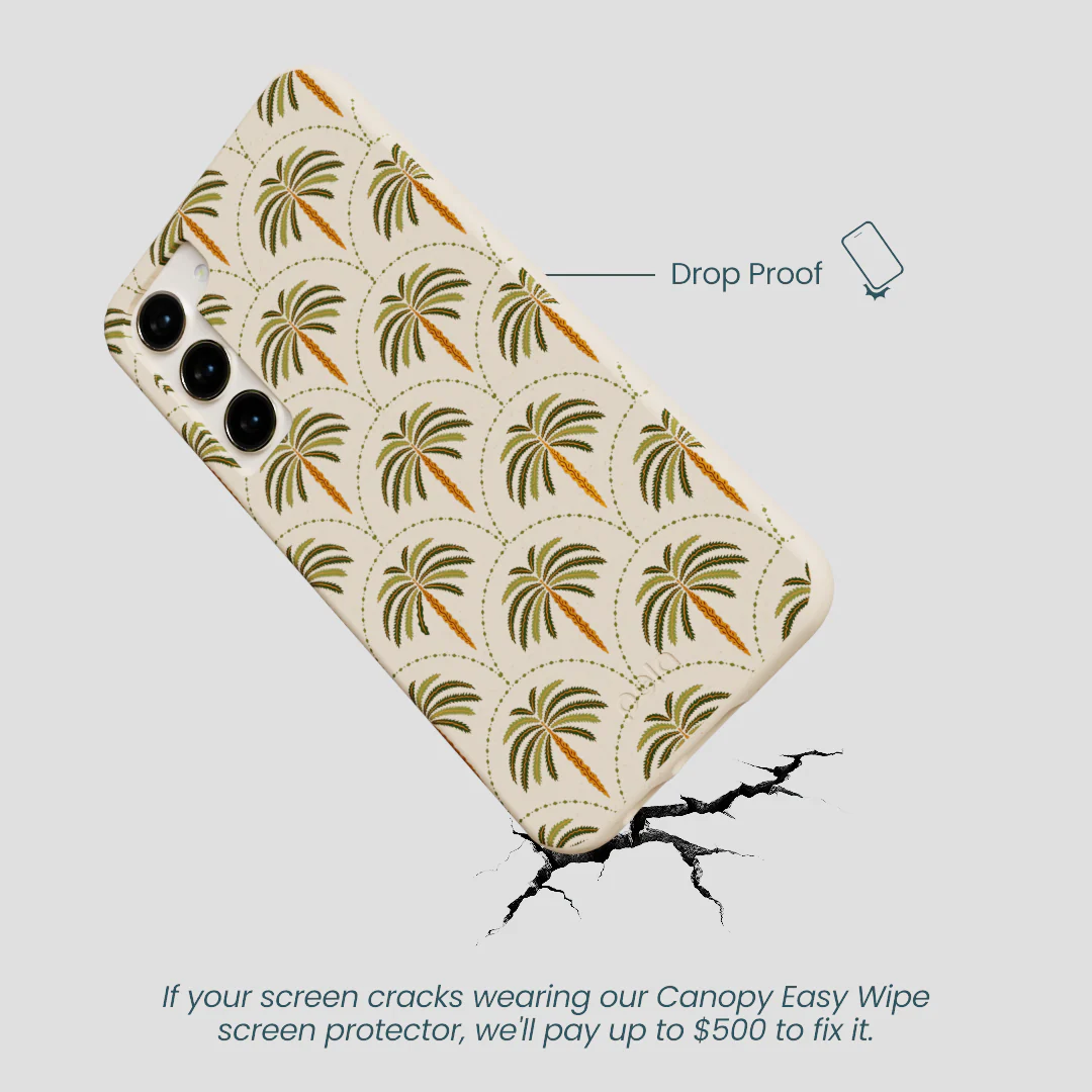 Seashell Palm Reverie Samsung Galaxy S23+(Plus) Case - Image 5