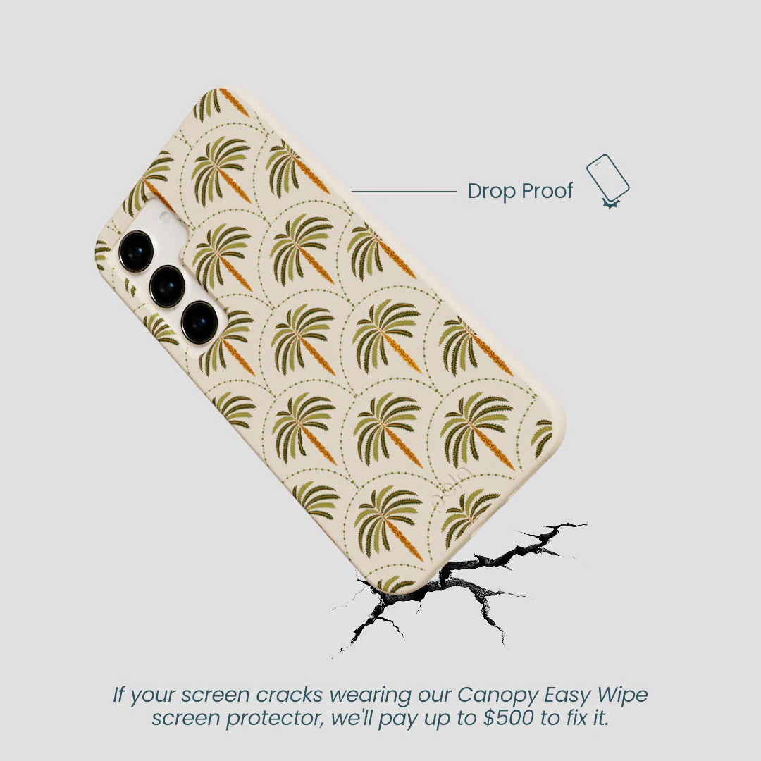 Seashell Palm Reverie Samsung Galaxy S24 Case - Image 5