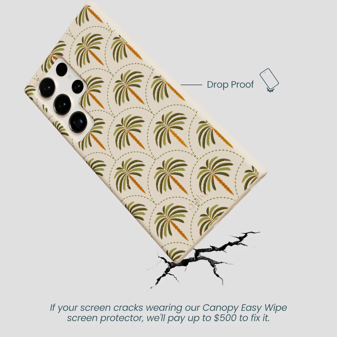 Seashell Palm Reverie Samsung Galaxy S24 Ultra Case - Image 5