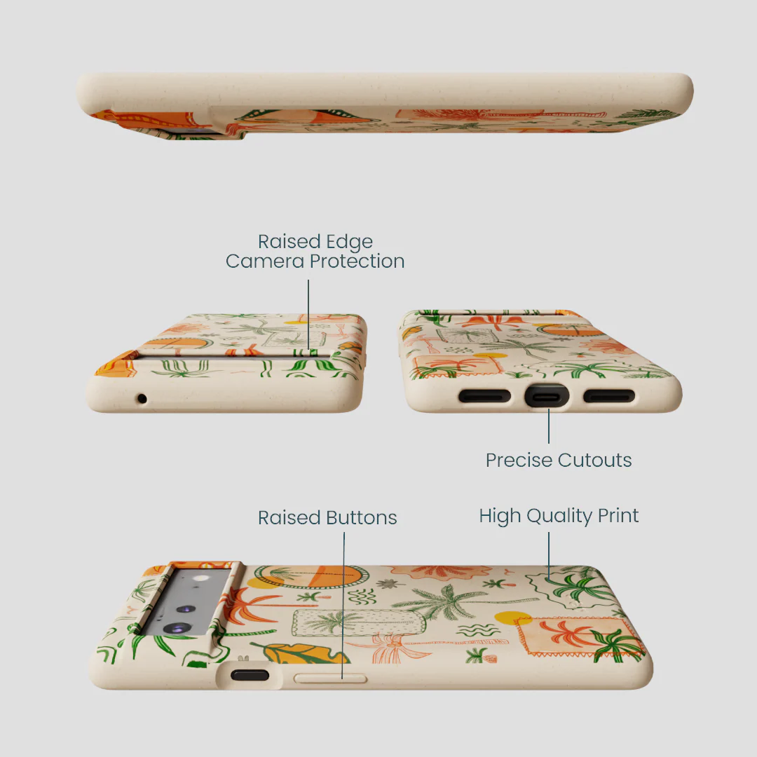 Seashell Palmography Google Pixel 6a Case - Image 3