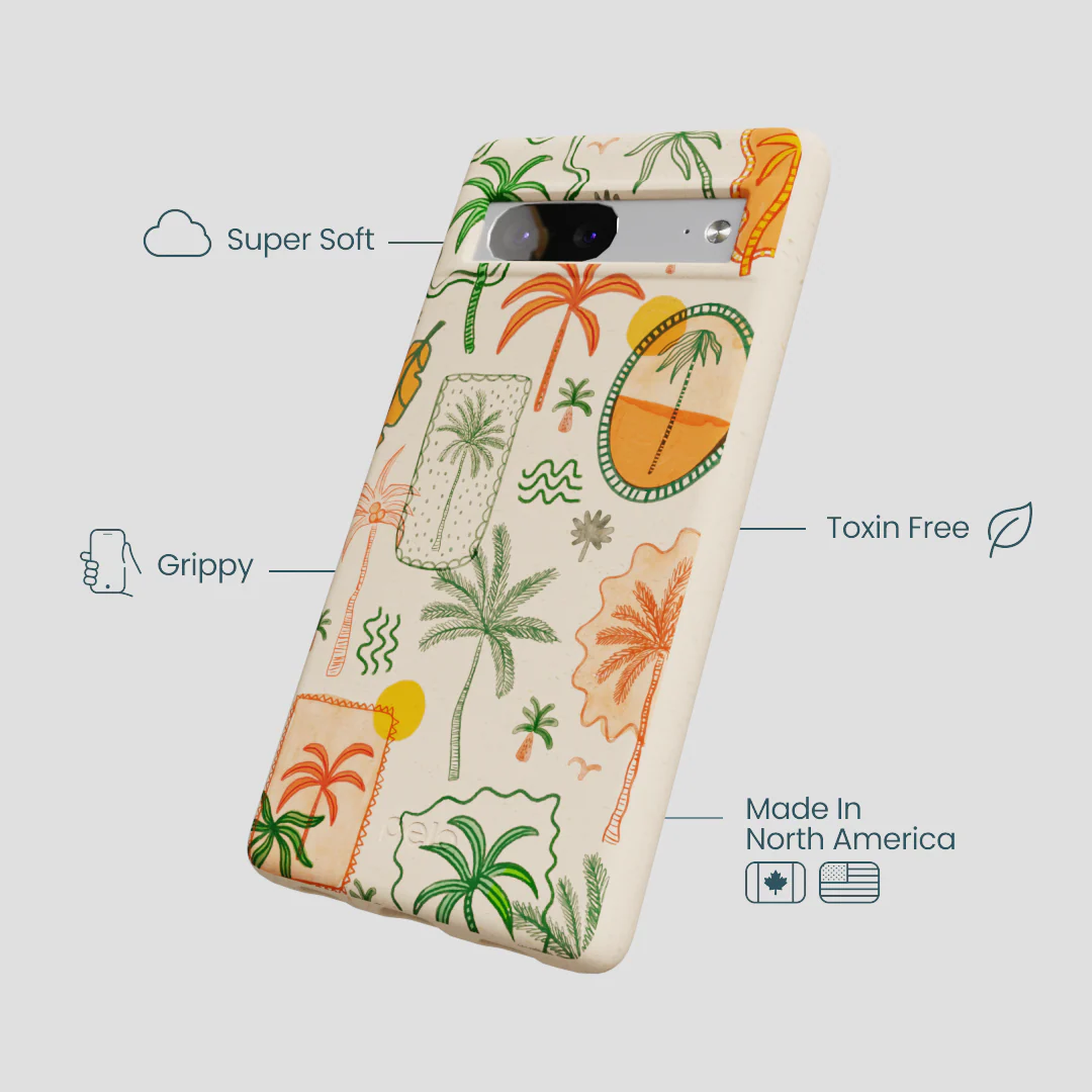 Seashell Palmography Google Pixel 7a Case - Image 4