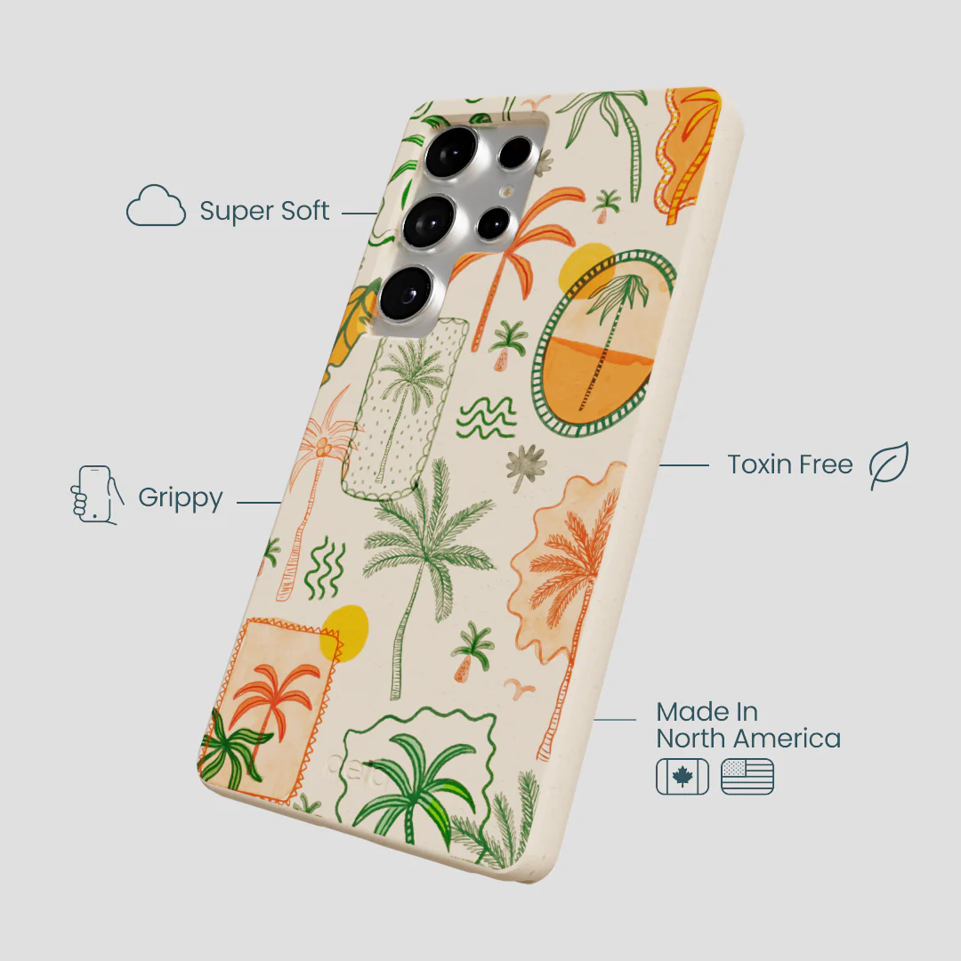 Seashell Palmography Samsung Galaxy S25 Ultra Case - Image 4