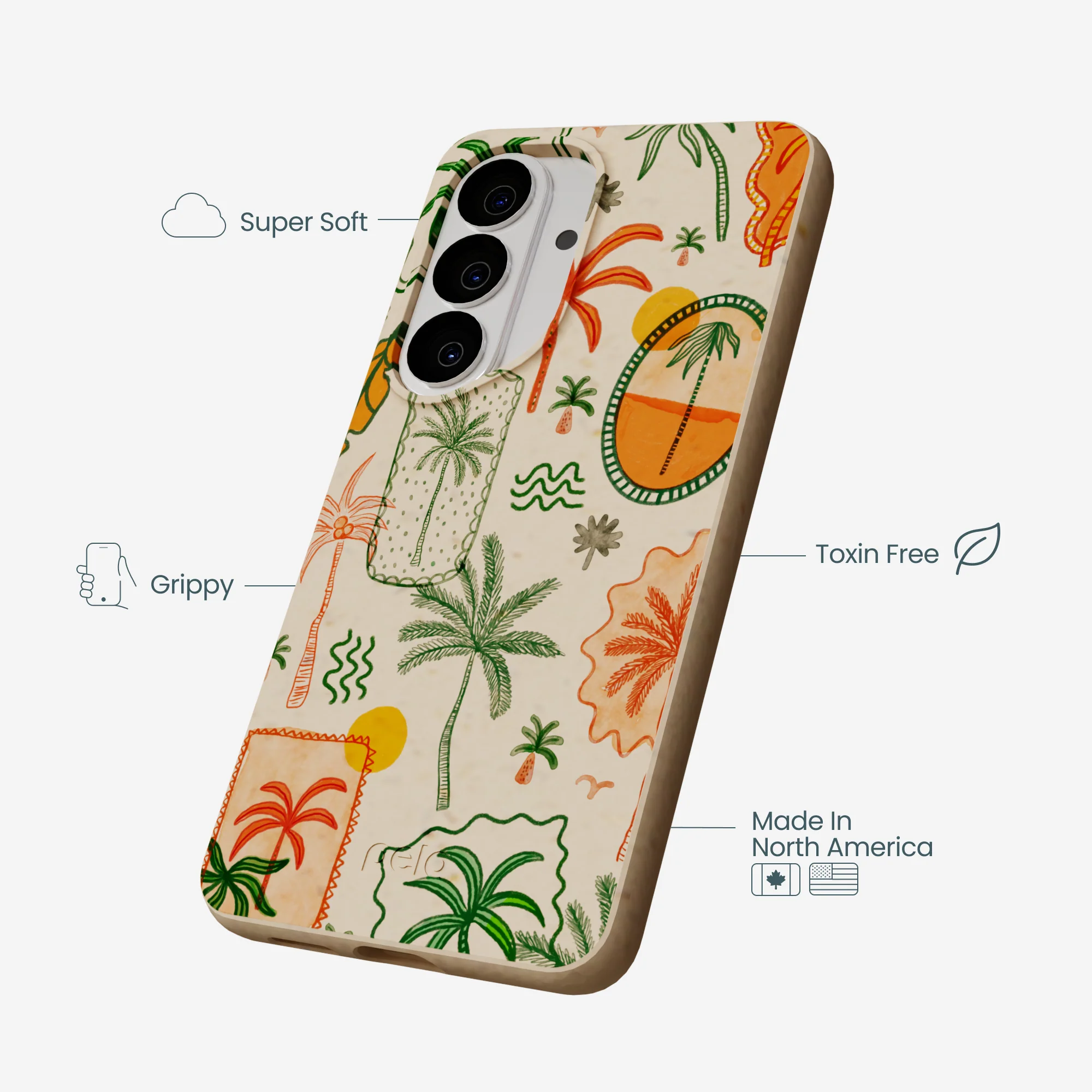 Seashell Palmography Samsung Galaxy S26 Case - Image 4
