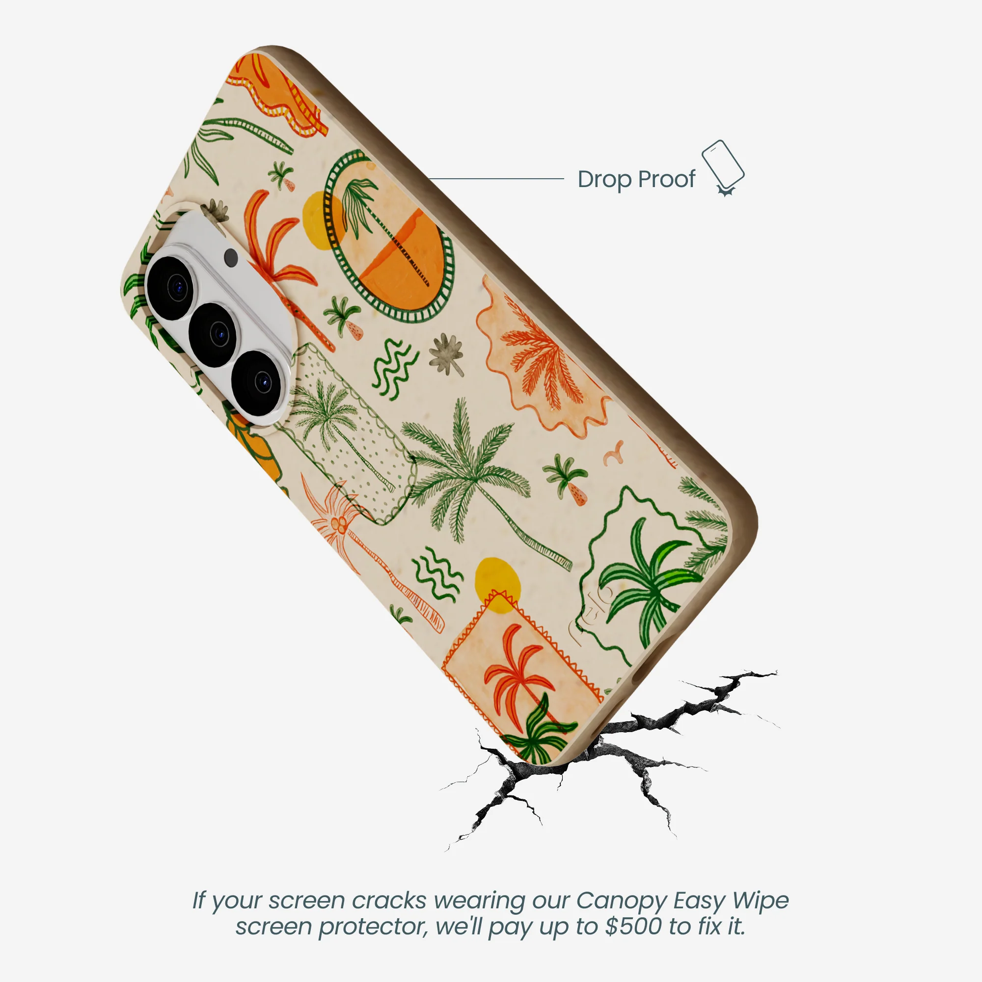 Seashell Palmography Samsung Galaxy S26 Case - Image 5