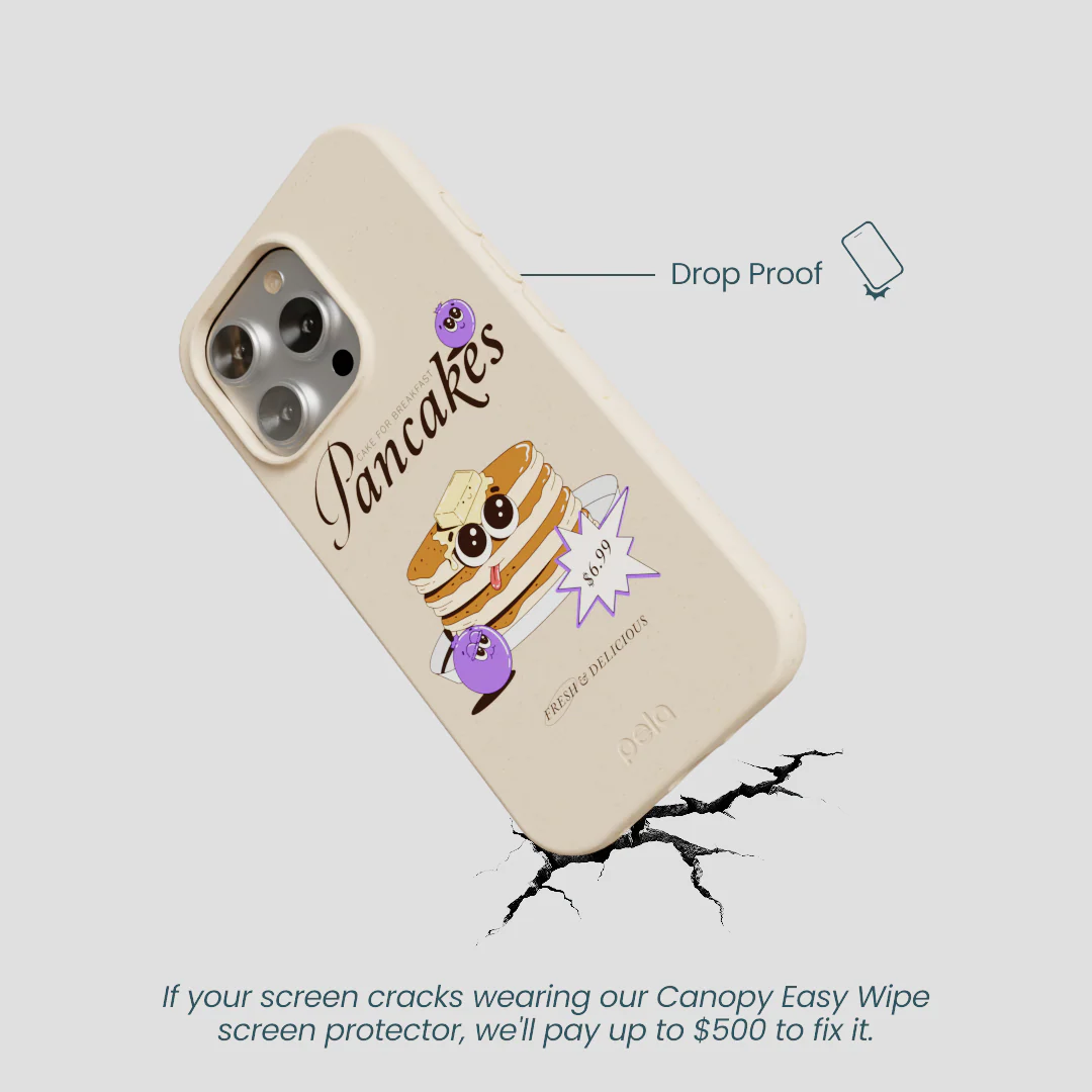 Seashell Pancake Time iPhone 16 Pro Case - Image 5