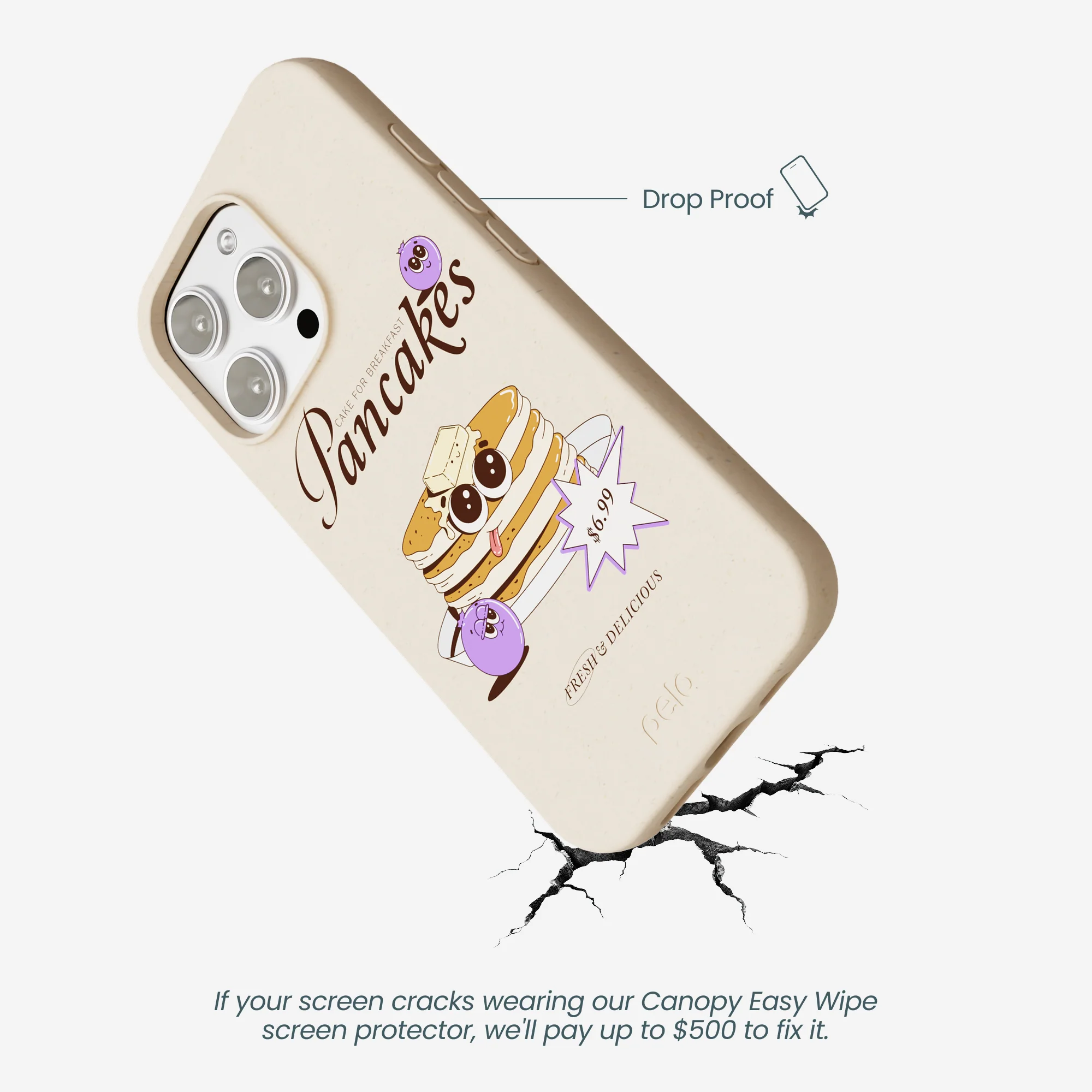 Seashell Pancake Time iPhone 16 Pro Max Case - Image 5