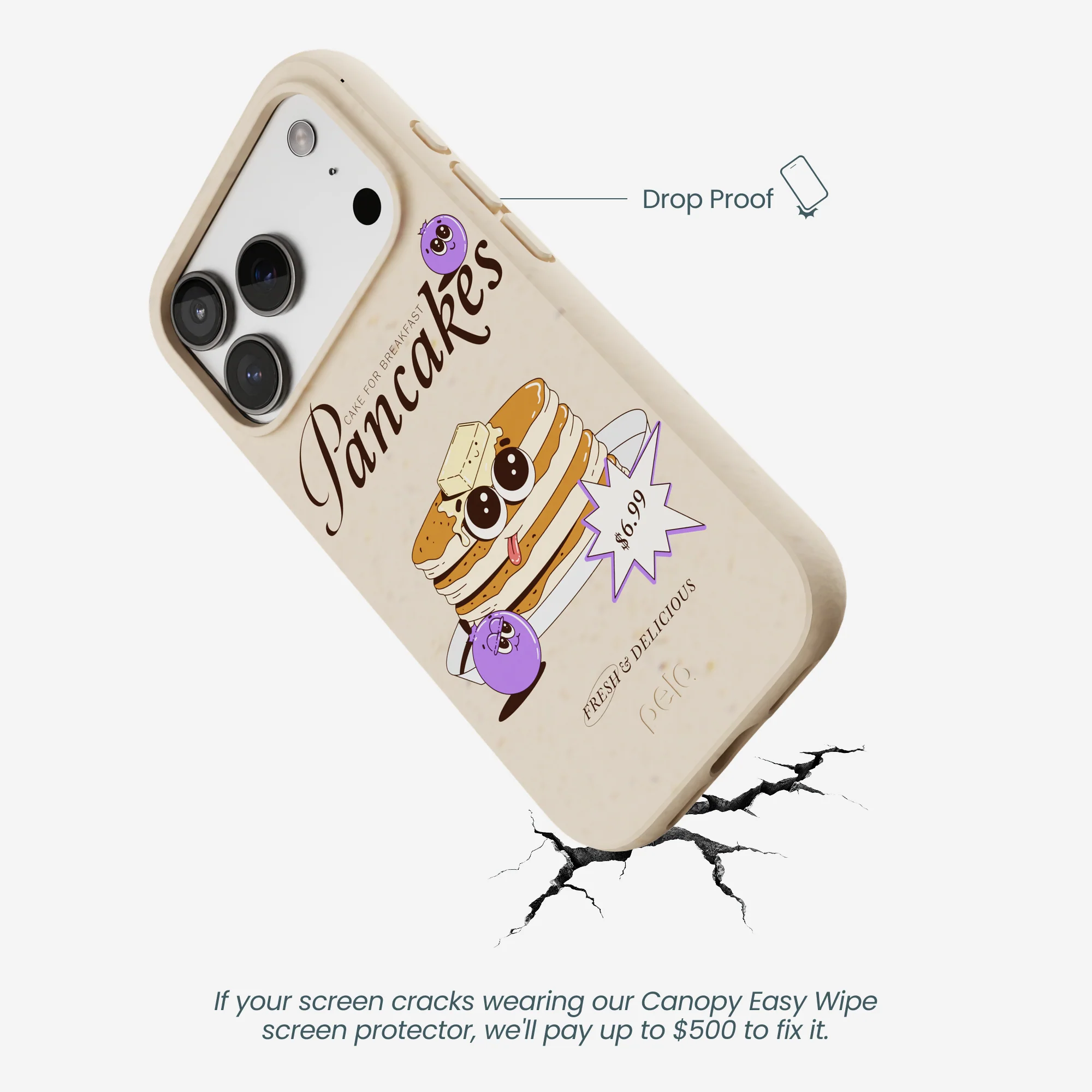 Seashell Pancake Time iPhone 17 Pro Case - Image 5