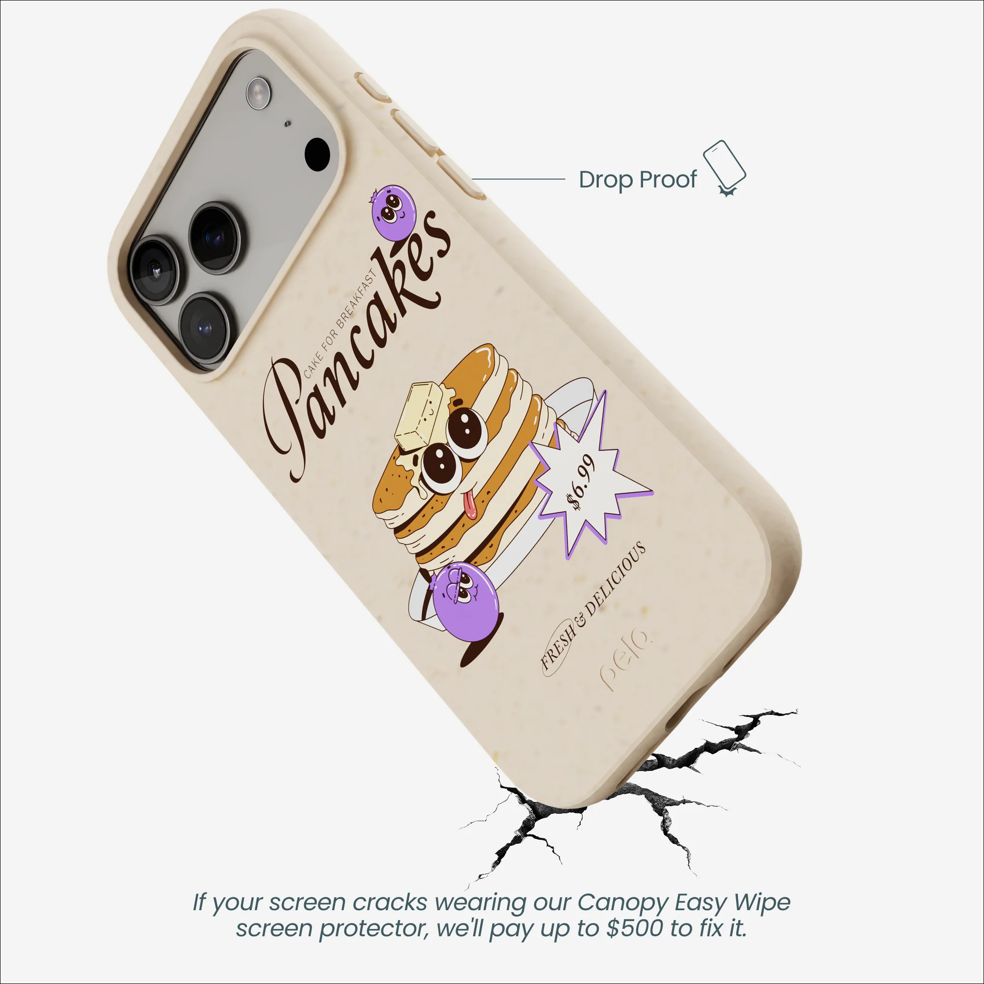 Seashell Pancake Time iPhone 17 Pro Max Case - Image 5