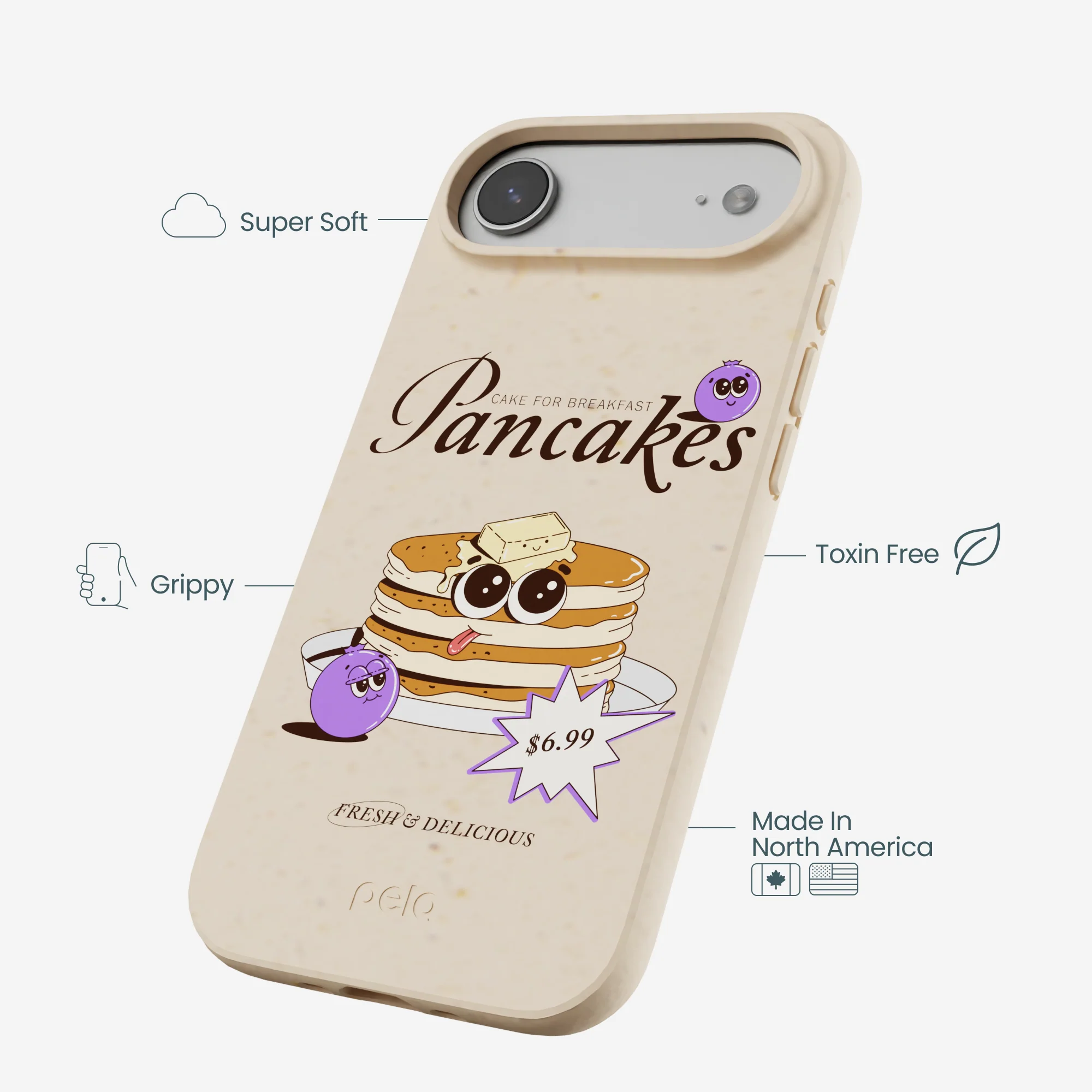 Seashell Pancake Time iPhone Air Case - Image 3