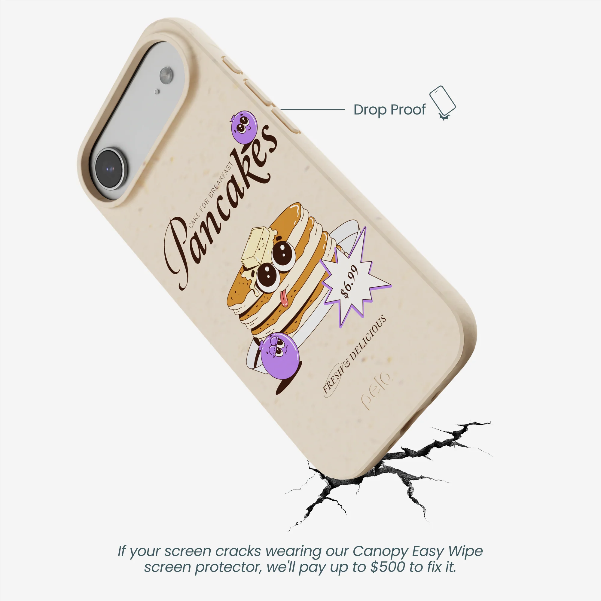 Seashell Pancake Time iPhone Air Case - Image 4