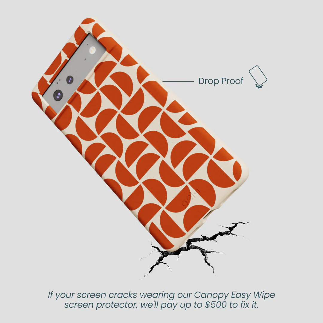Seashell Paprika Play Google Pixel 6 Case - Image 5