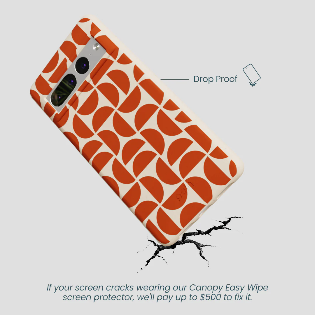 Seashell Paprika Play Google Pixel 7 Pro Case - Image 5
