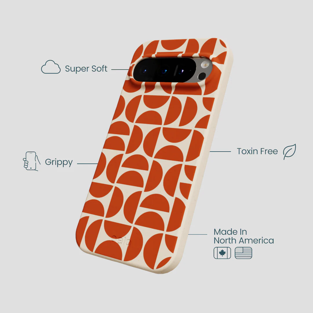 Seashell Paprika Play Google Pixel 9/9 Pro Case - Image 4