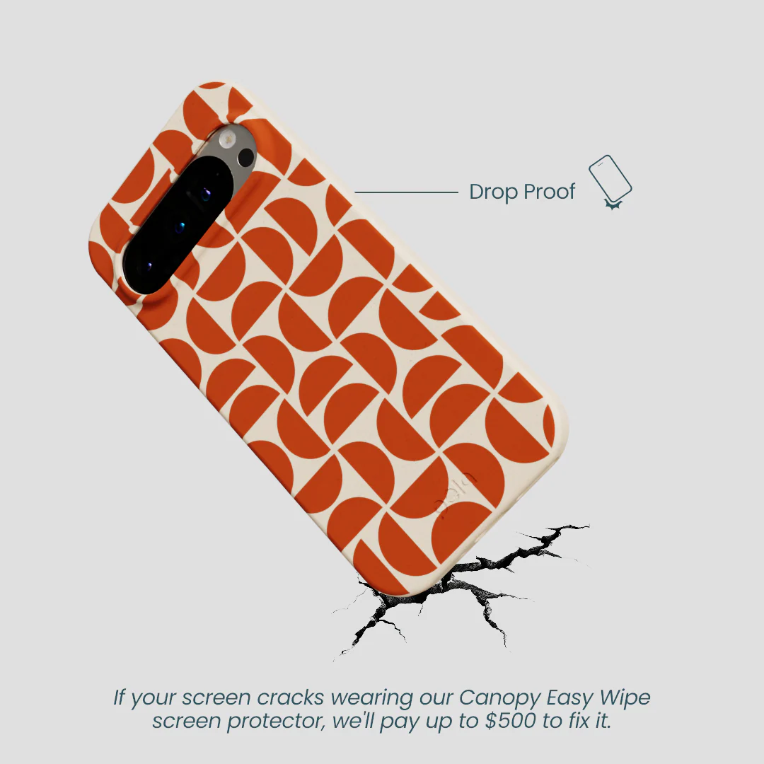 Seashell Paprika Play Google Pixel 9/9 Pro Case - Image 5