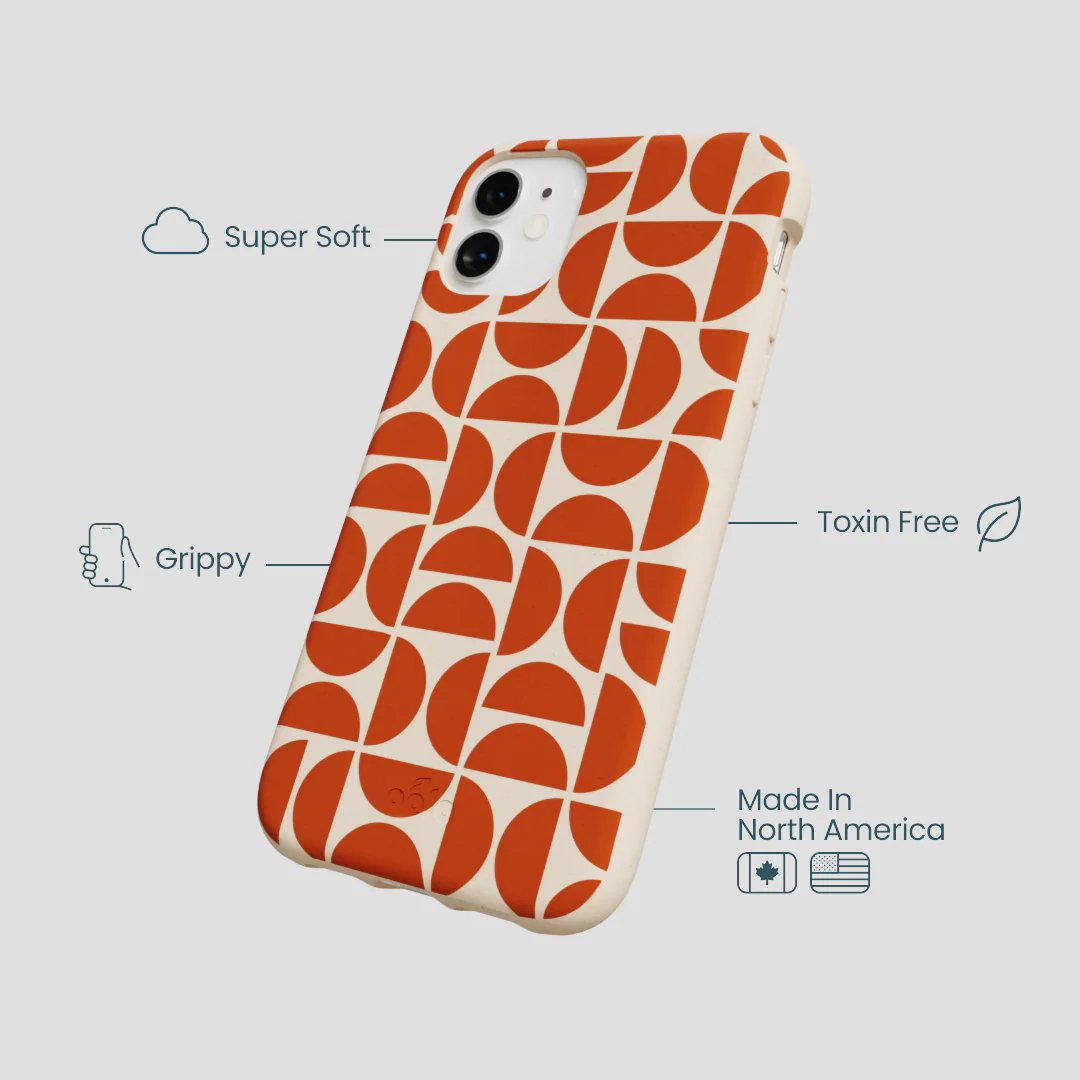 Seashell Paprika Play iPhone 11 Case - Image 4