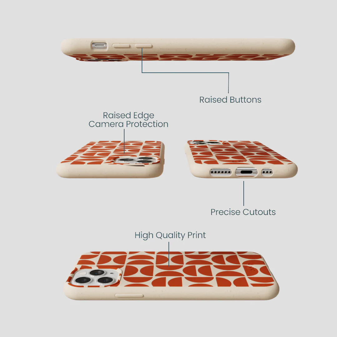 Seashell Paprika Play iPhone 11 Pro Case - Image 3