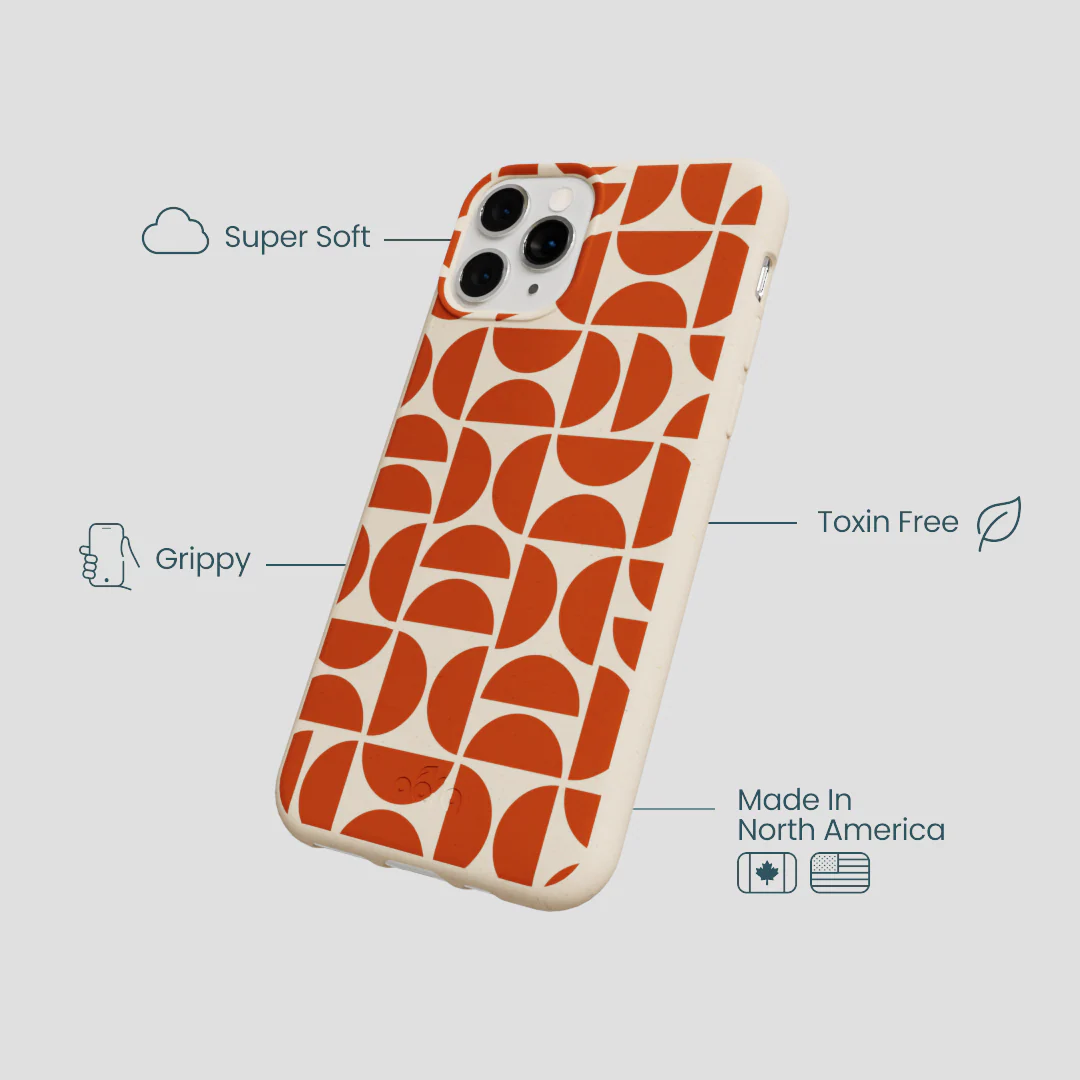 Seashell Paprika Play iPhone 11 Pro Case - Image 4