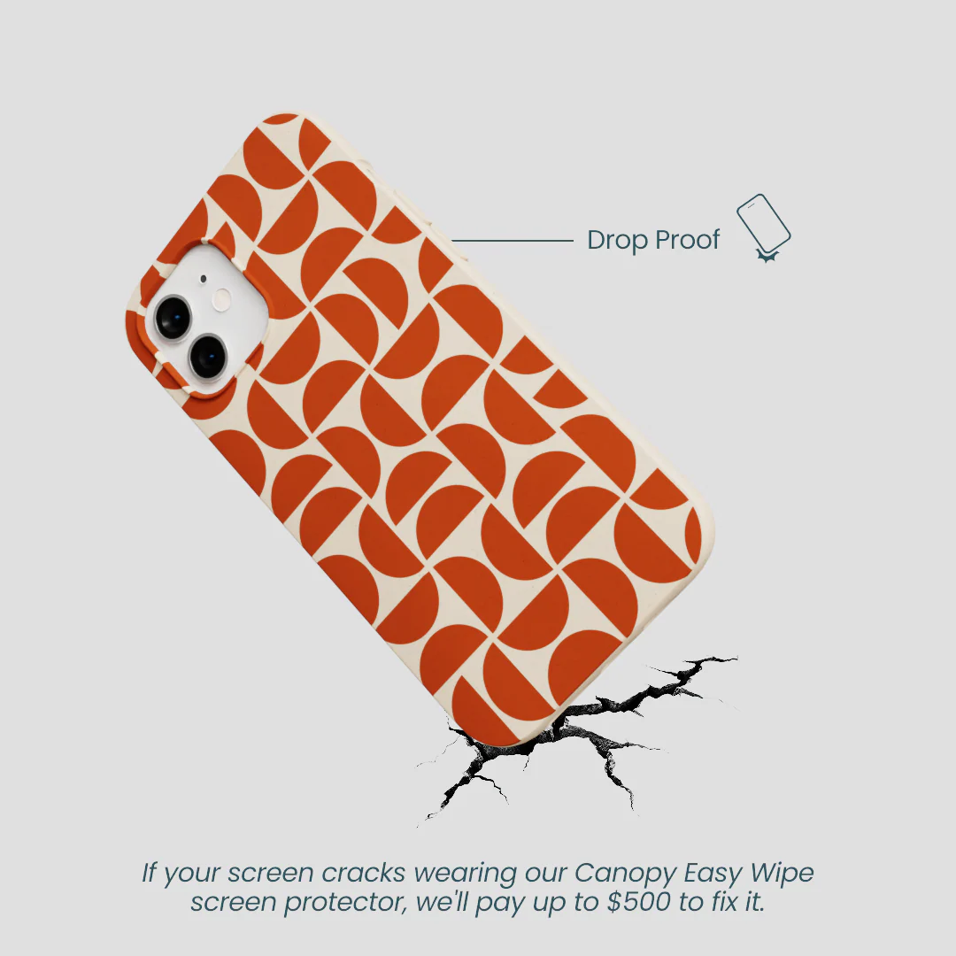 Seashell Paprika Play iPhone 12/ iPhone 12 Pro Case - Image 5