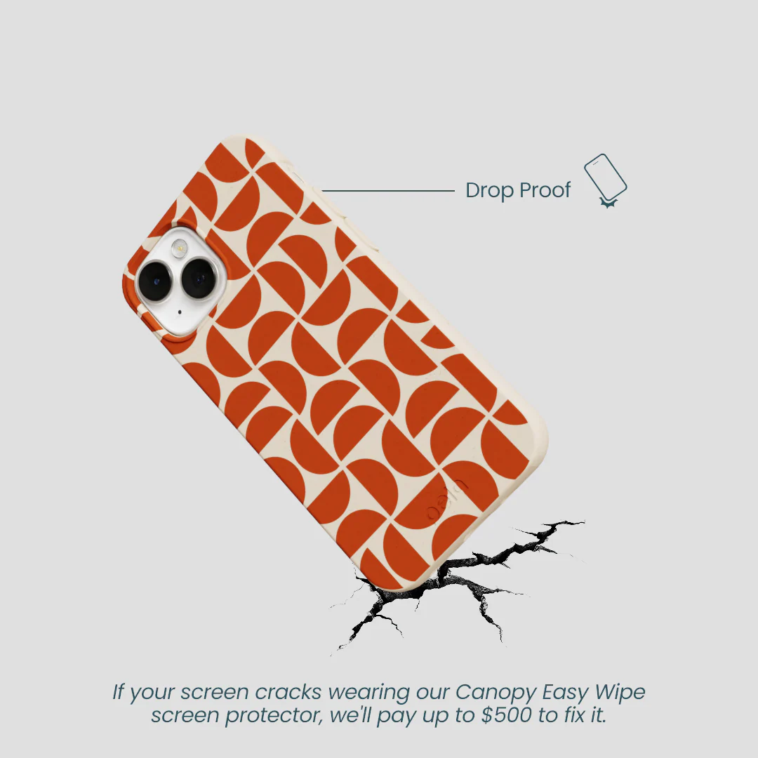 Seashell Paprika Play iPhone 13 Mini Case - Image 5