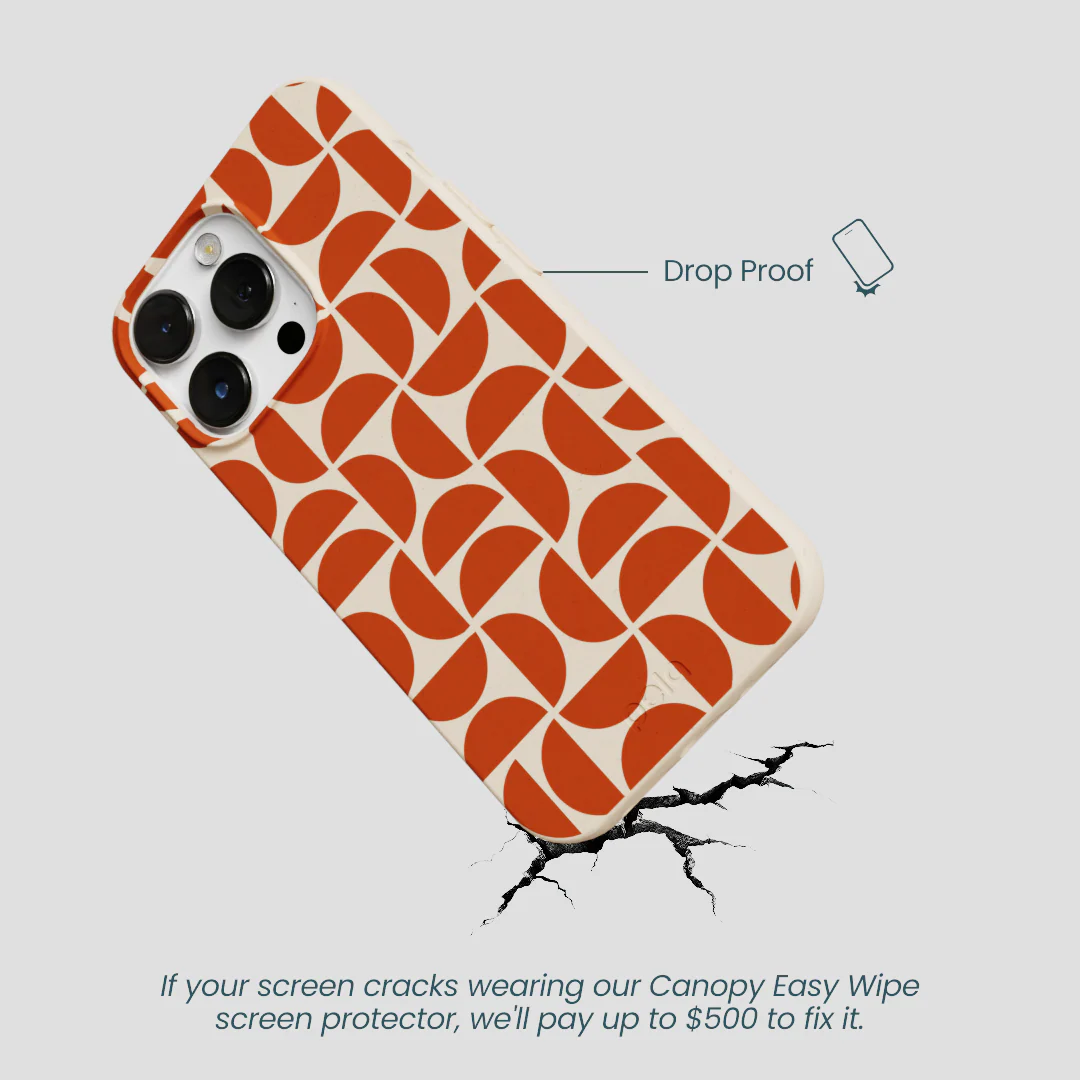 Seashell Paprika Play iPhone 13 Pro Max Case - Image 5