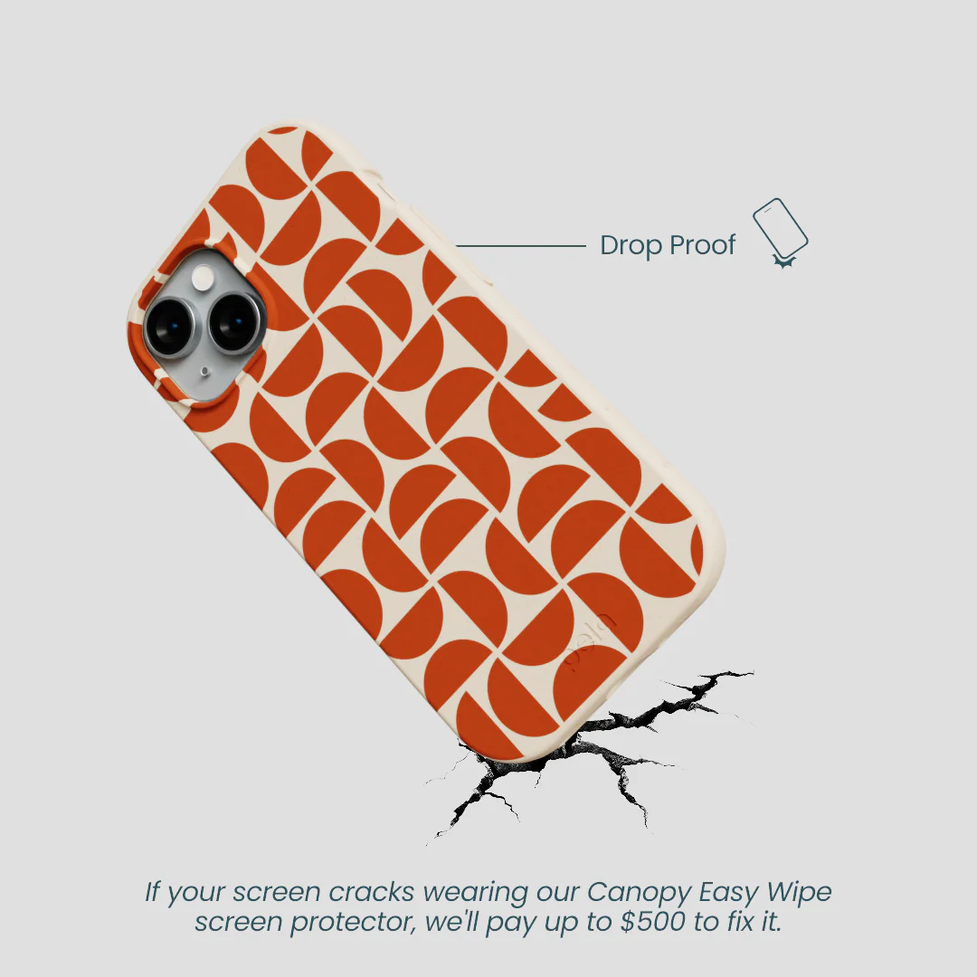 Seashell Paprika Play iPhone 15 Case - Image 5