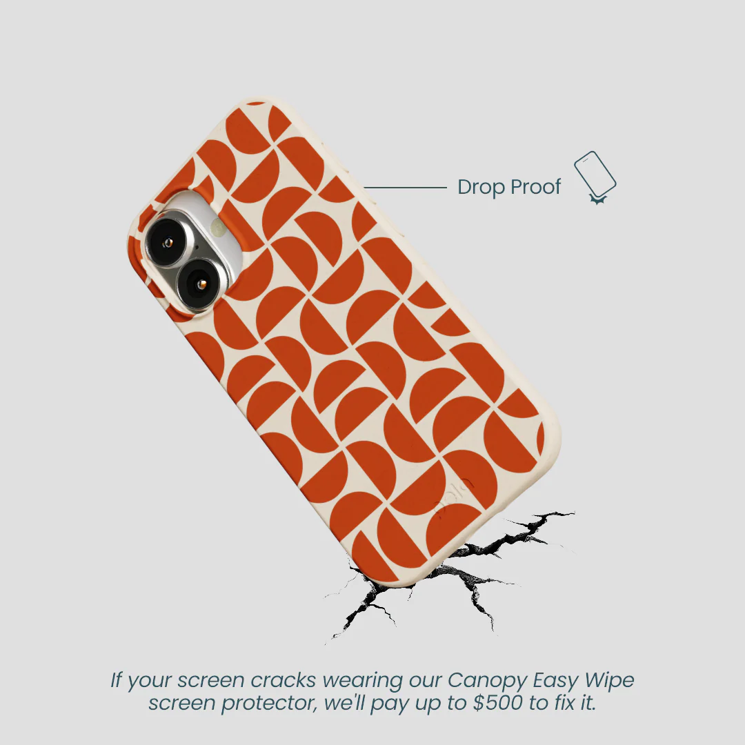 Seashell Paprika Play iPhone 16 Case - Image 5