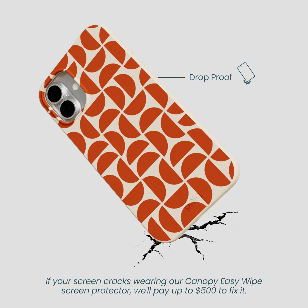Seashell Paprika Play iPhone 16 Plus Case - Image 5