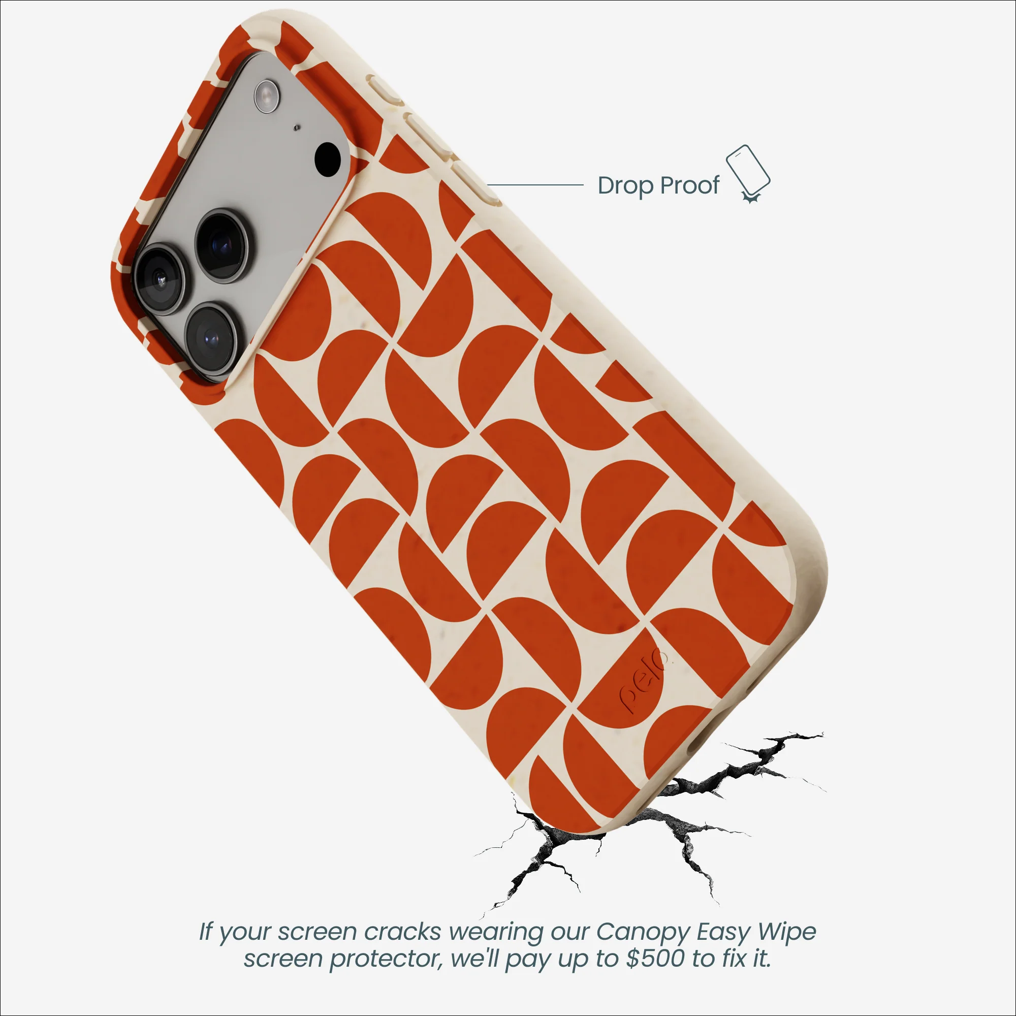 Seashell Paprika Play iPhone 17 Pro Max Case - Image 5