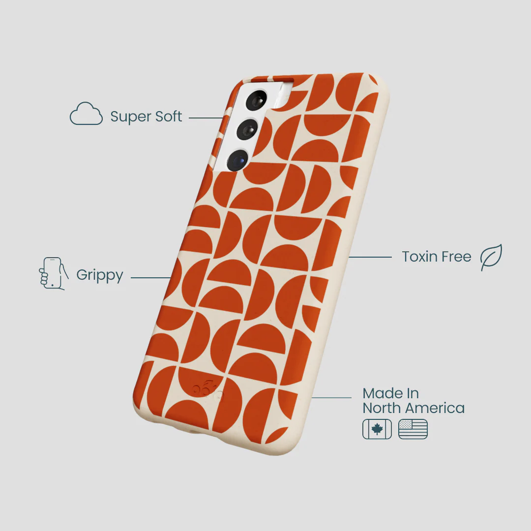 Seashell Paprika Play Samsung Galaxy S21 Case - Image 4