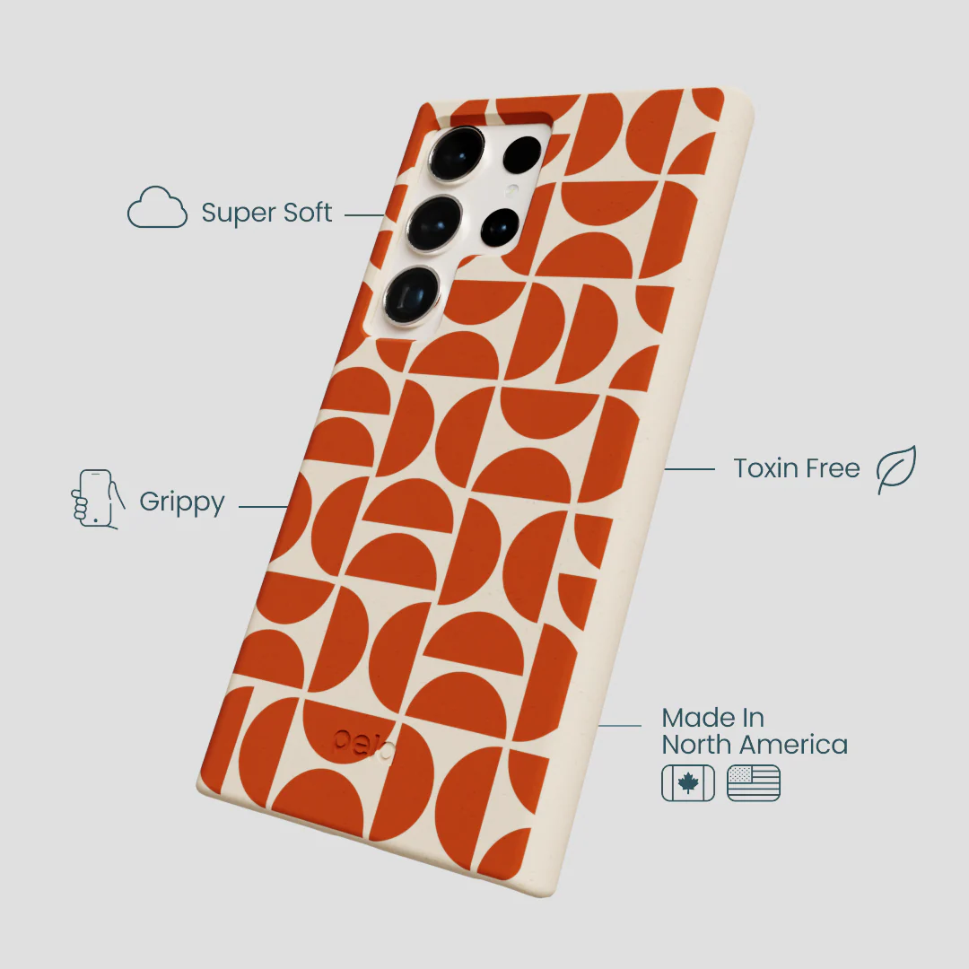 Seashell Paprika Play Samsung Galaxy S24 Ultra Case - Image 4