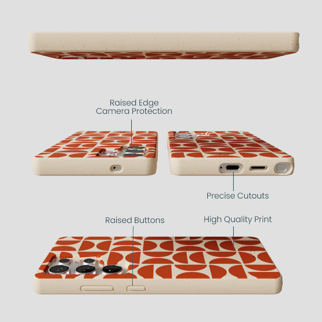 Seashell Paprika Play Samsung Galaxy S25 Ultra Case - Image 3