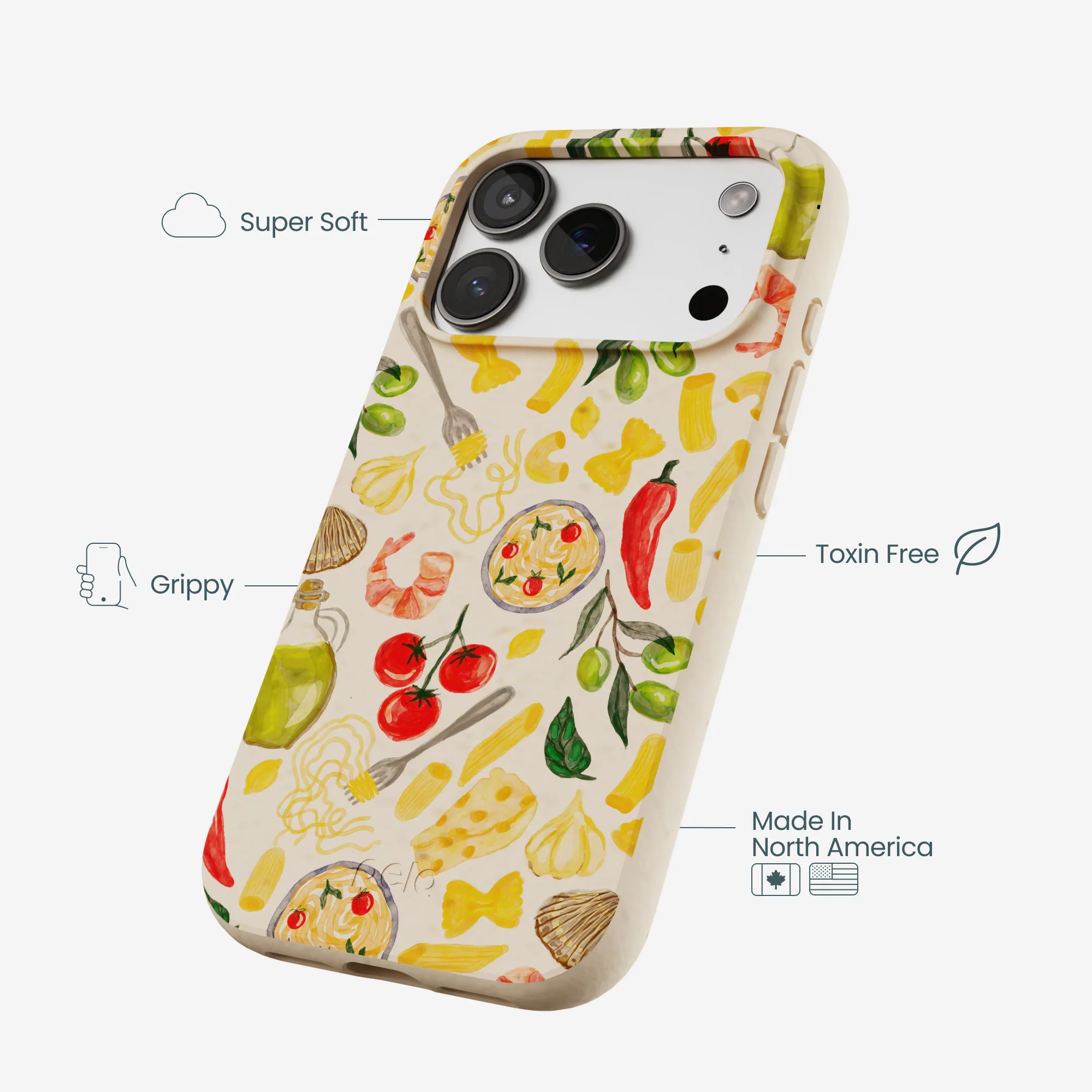 Seashell Pasta Alchemy iPhone 17 Pro Case - Image 4