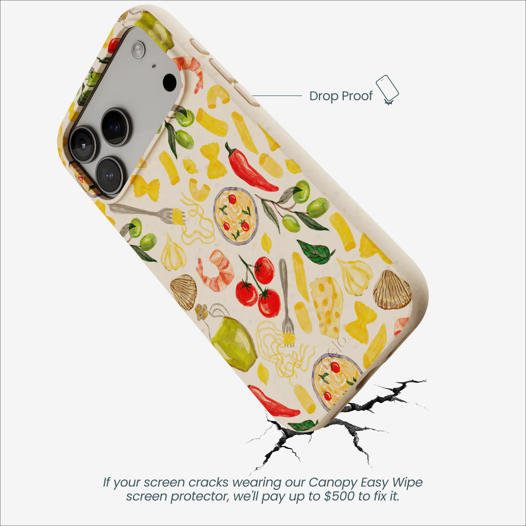 Seashell Pasta Alchemy iPhone 17 Pro Max Case - Image 5