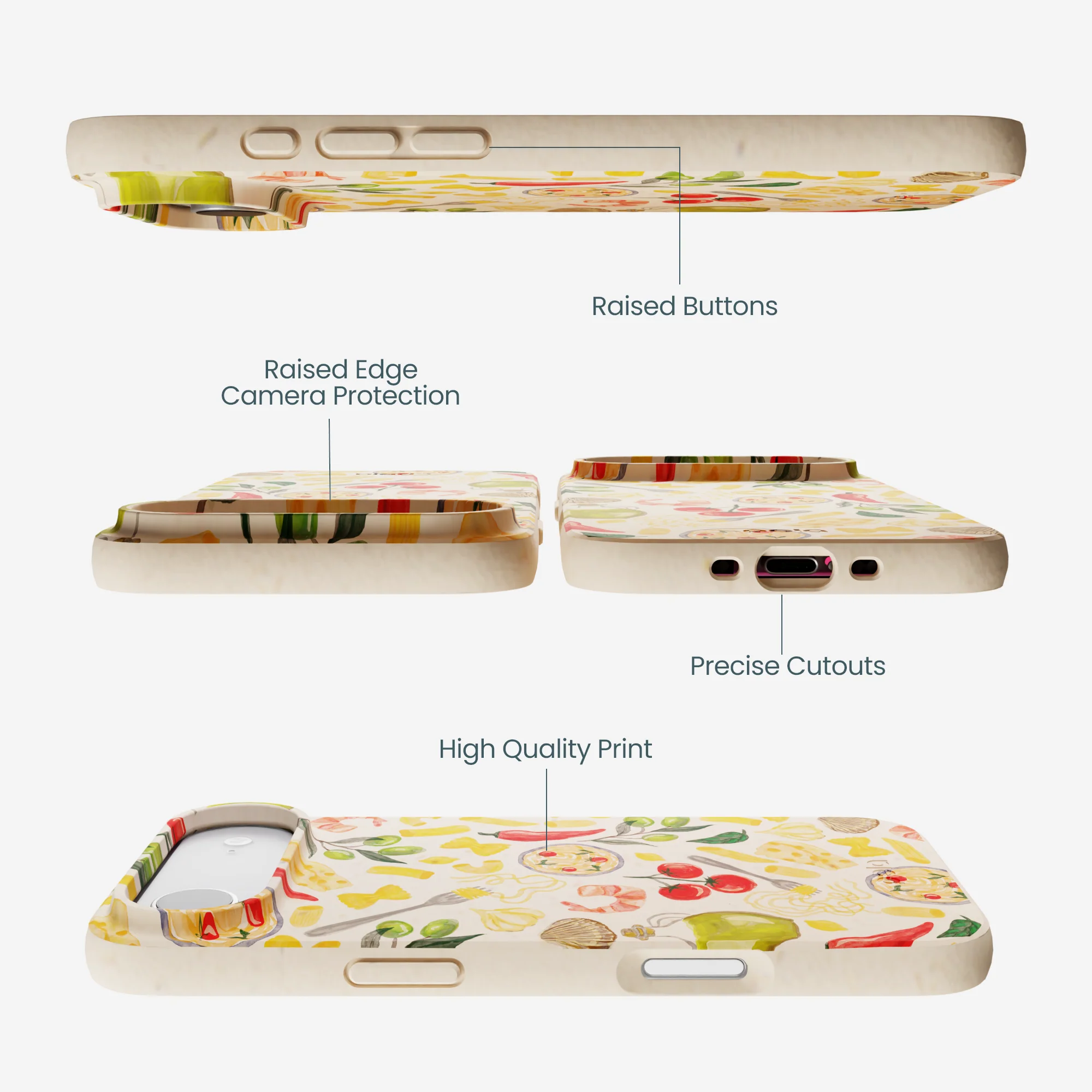 Seashell Pasta Alchemy iPhone Air Case - Image 3