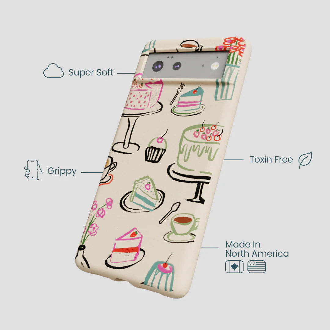 Seashell Pastry Hour Google Pixel 6 Case - Image 4