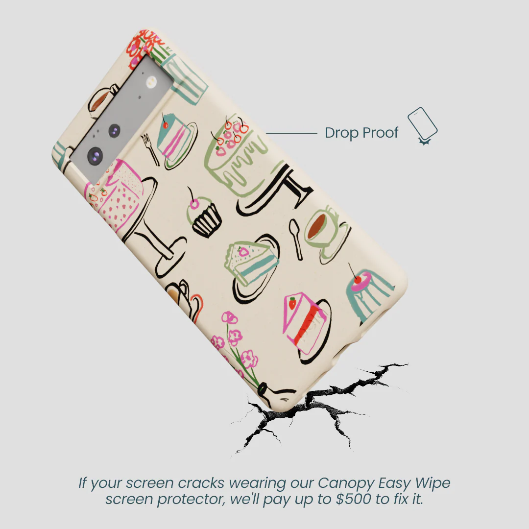 Seashell Pastry Hour Google Pixel 6 Case - Image 5