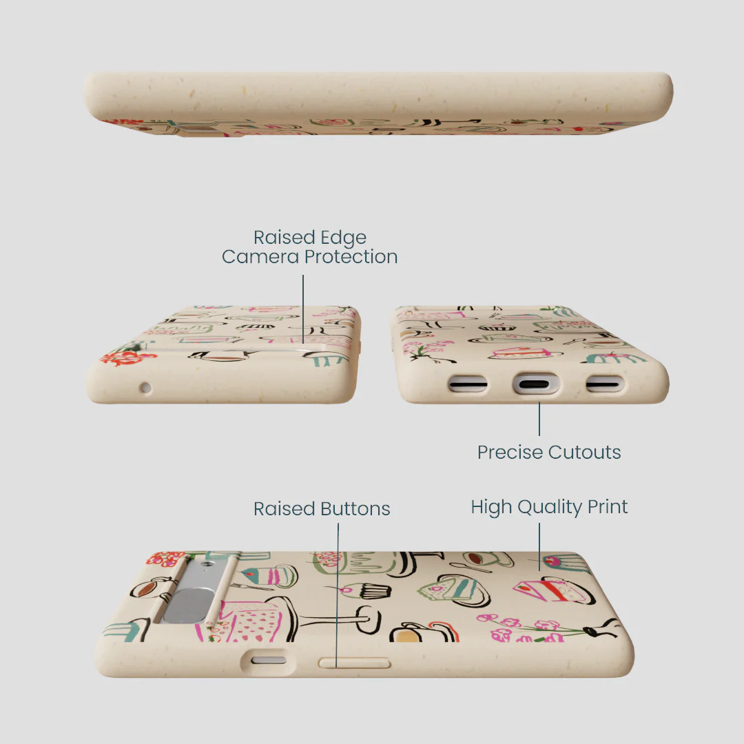 Seashell Pastry Hour Google Pixel 7 Case - Image 3