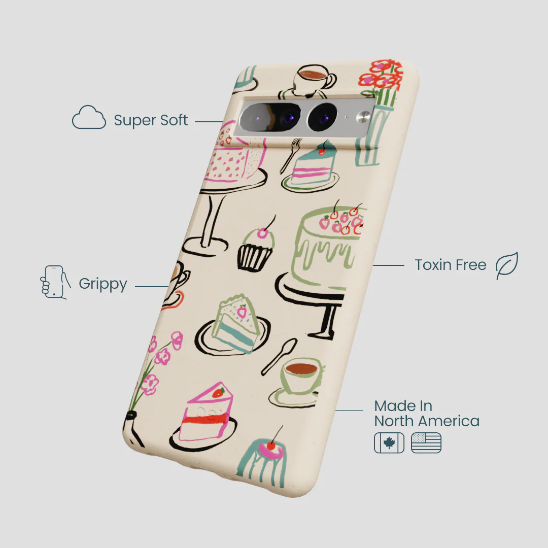 Seashell Pastry Hour Google Pixel 7 Pro Case - Image 4