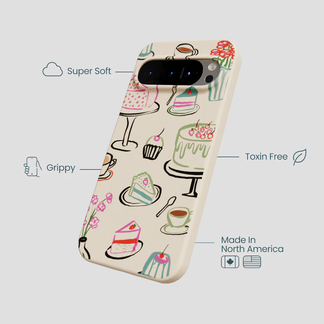 Seashell Pastry Hour Google Pixel 9/9 Pro Case - Image 4