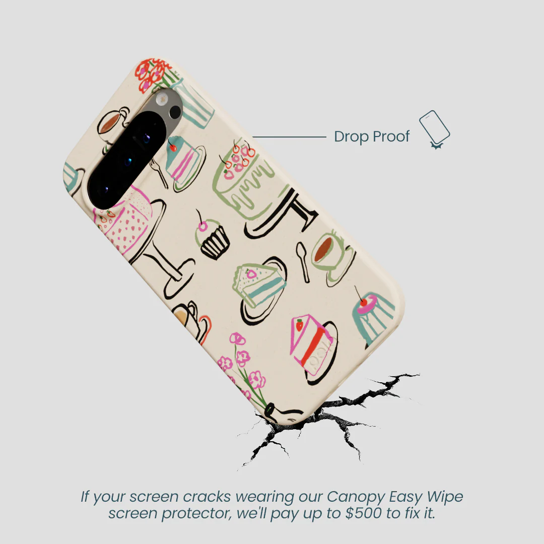 Seashell Pastry Hour Google Pixel 9/9 Pro Case - Image 5