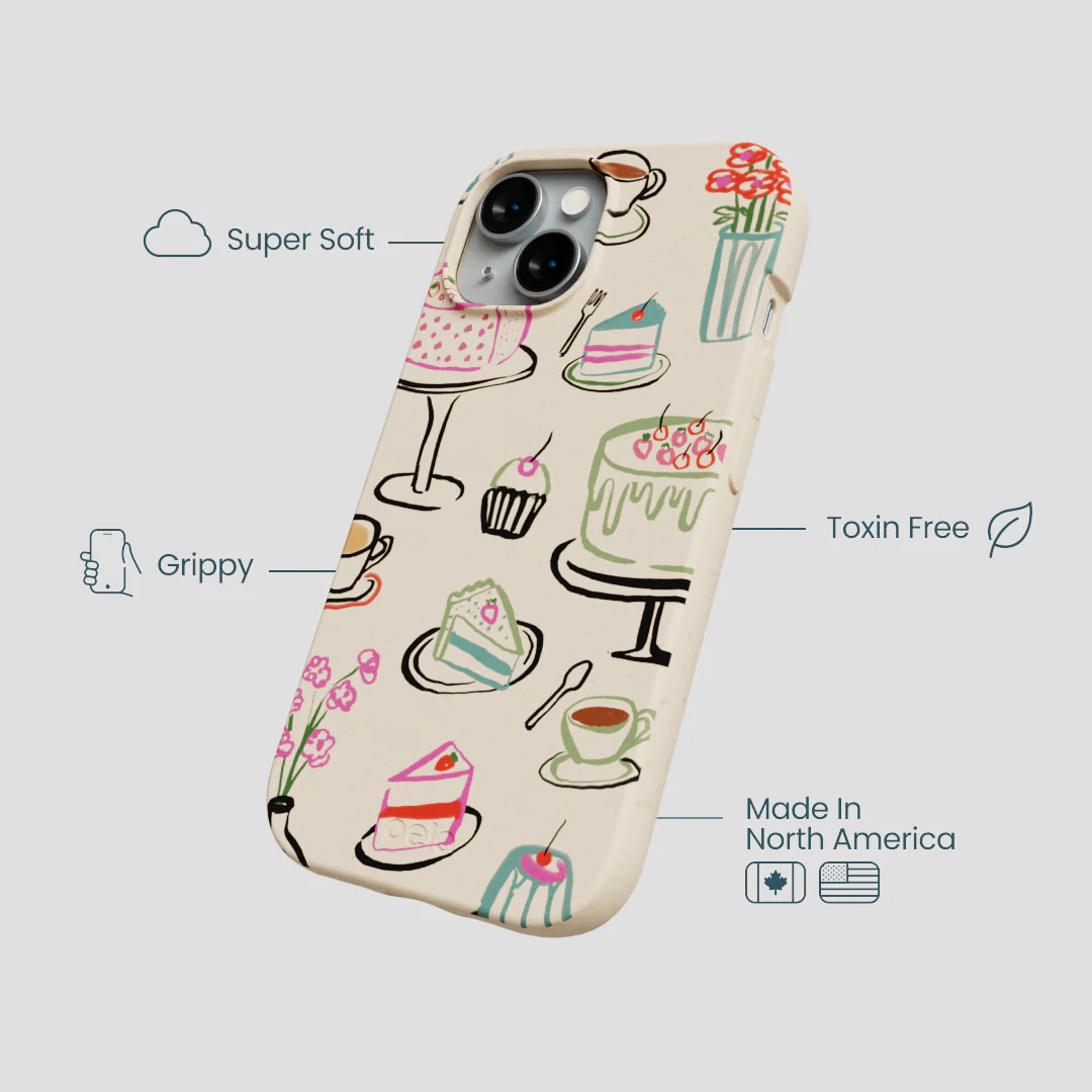 Seashell Pastry Hour iPhone 14 Case - Image 4