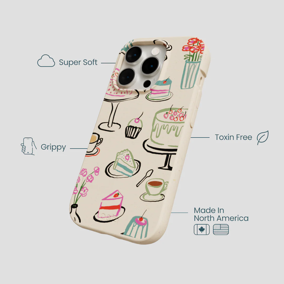 Seashell Pastry Hour iPhone 14 Pro Case - Image 4